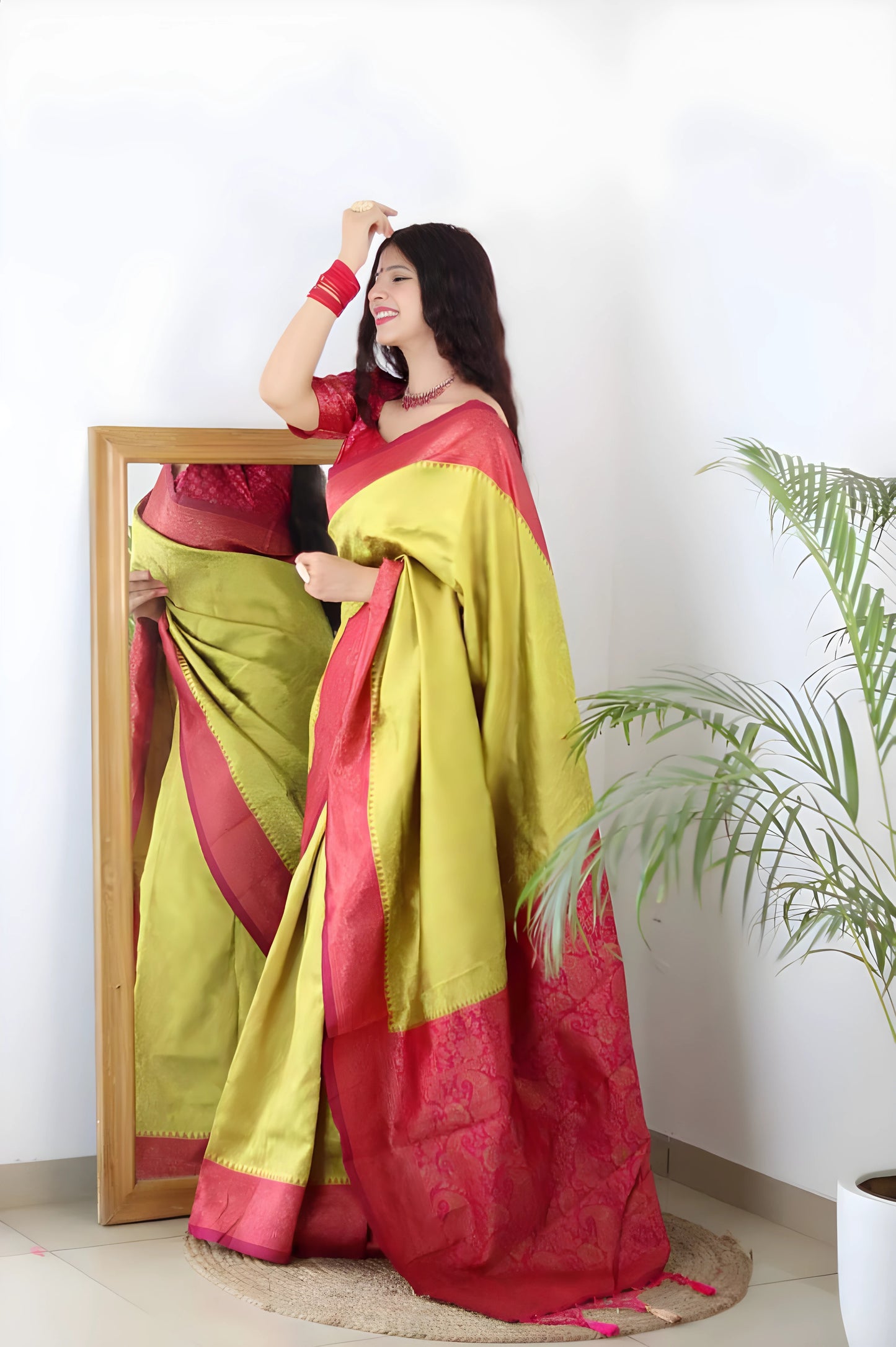 Woven Banarasi Pure Silk Saree