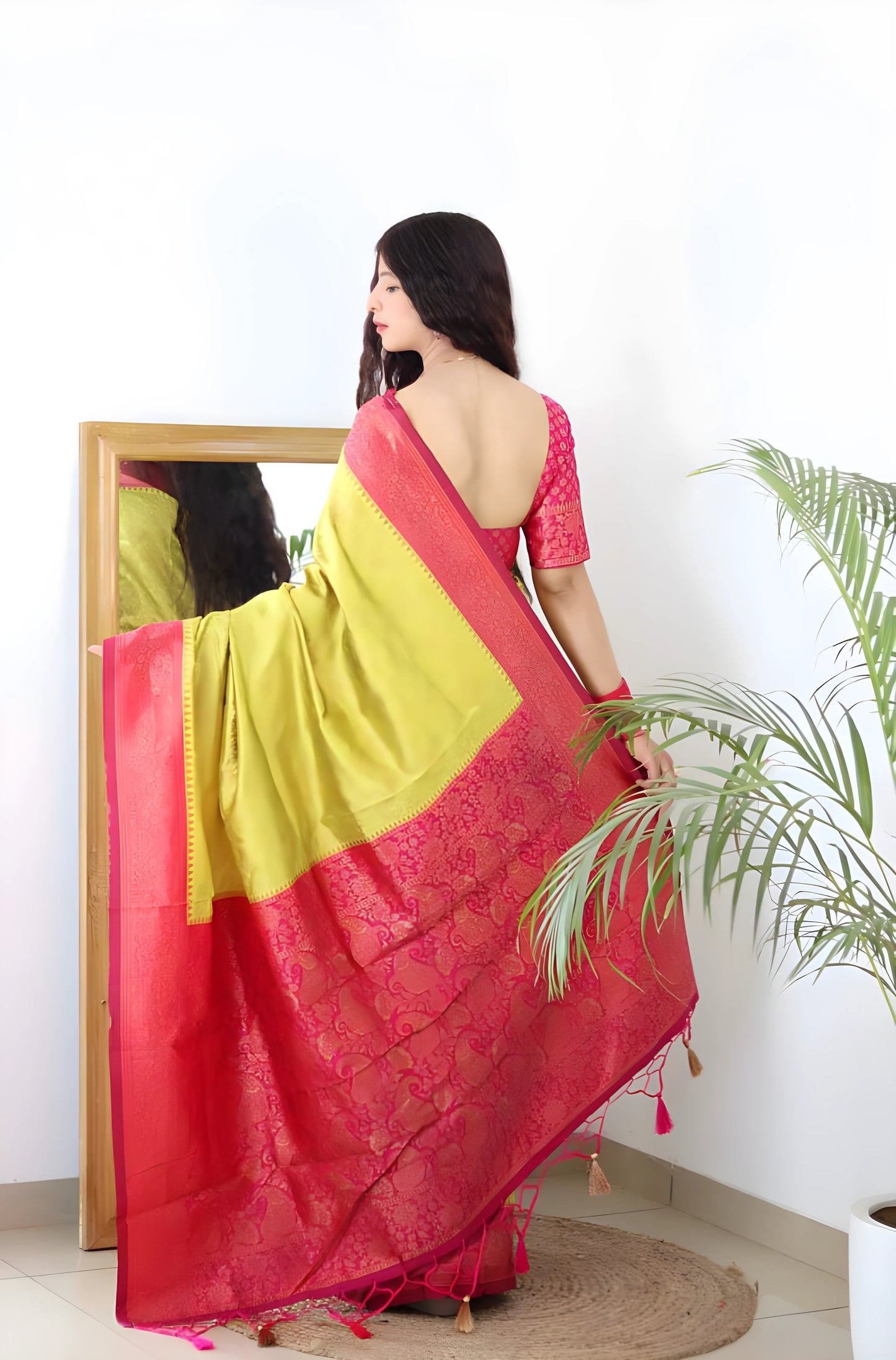 Woven Banarasi Pure Silk Saree