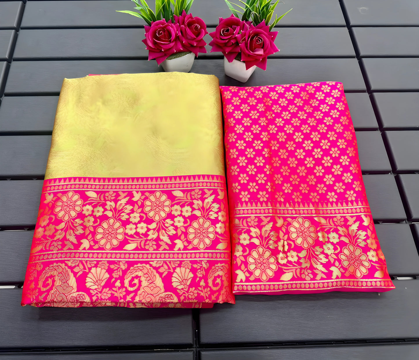 Woven Banarasi Pure Silk Saree