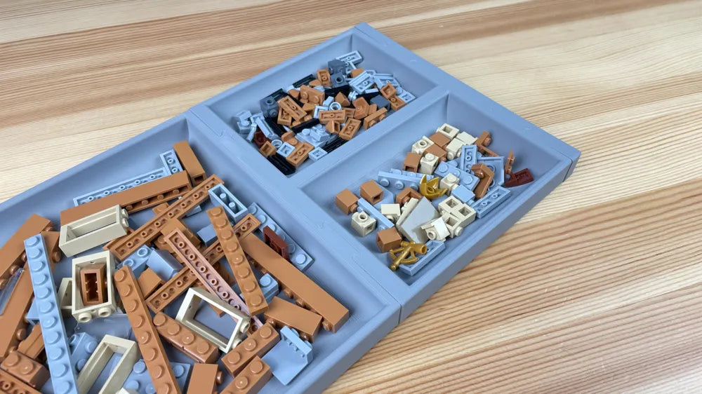 Sorting Tray for danish plastic bricks