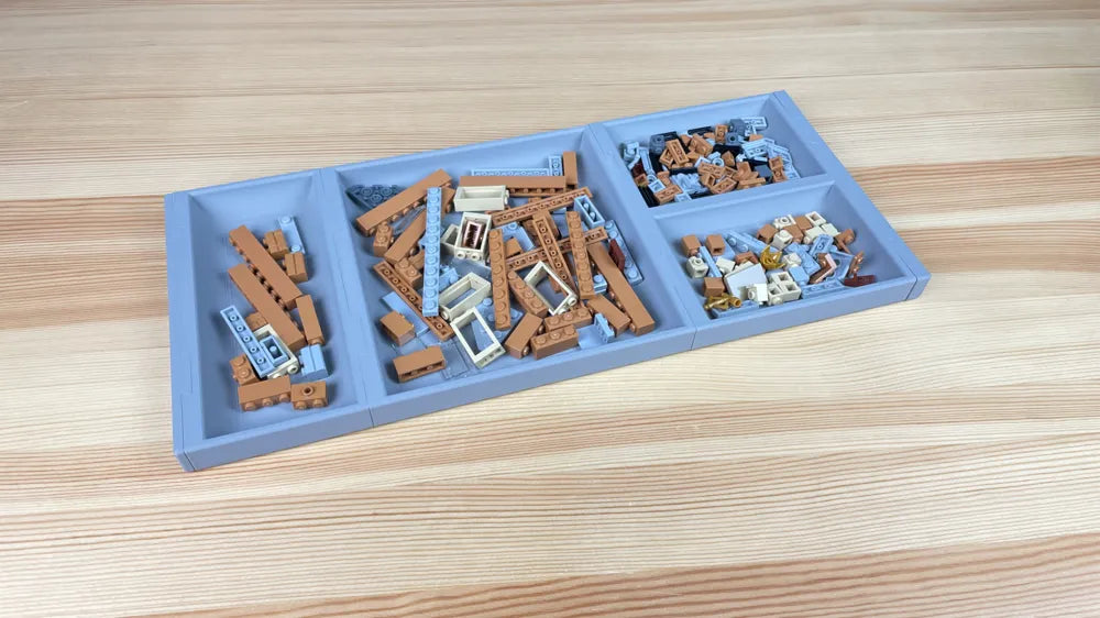 Sorting Tray for danish plastic bricks