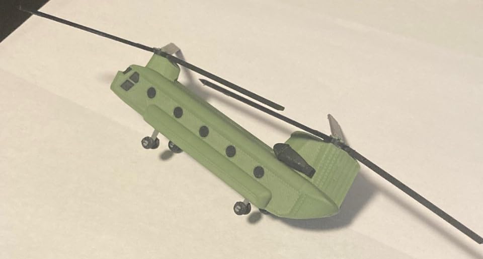 Beoals H-47 Chinook Helicopter Model Kit | Military Cargo Twin-Rotor Aircraft | DIY Assembly Toy | Educational & Collectible Scale Model for Kids & Adults