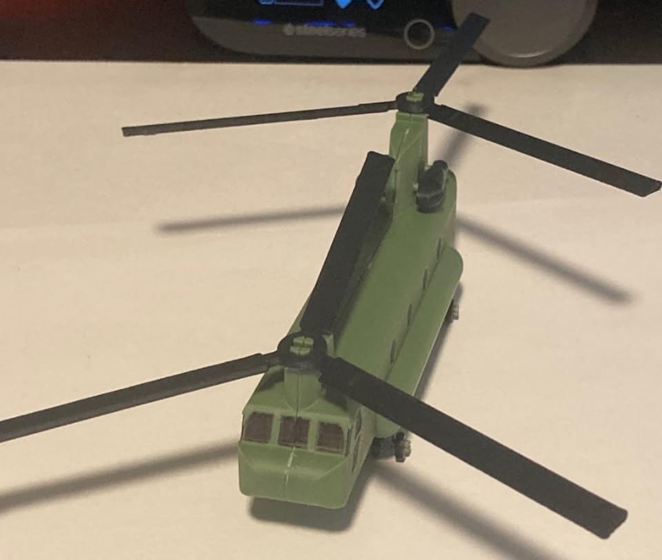 Beoals H-47 Chinook Helicopter Model Kit | Military Cargo Twin-Rotor Aircraft | DIY Assembly Toy | Educational & Collectible Scale Model for Kids & Adults