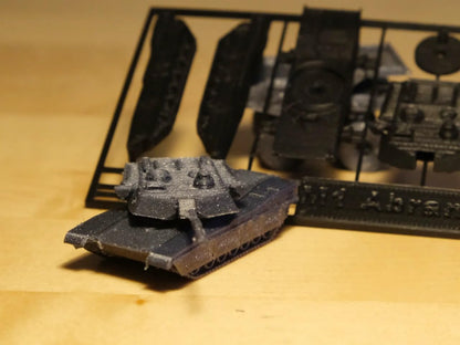 Beoals 3D Printed Tank Model | Black Military Vehicle Miniature | Collectible Desktop Decor | Realistic Army Tank Replica for Display & Gift