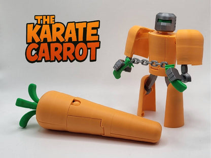 Beoals The Karate Carrot – Transforming Action Toy