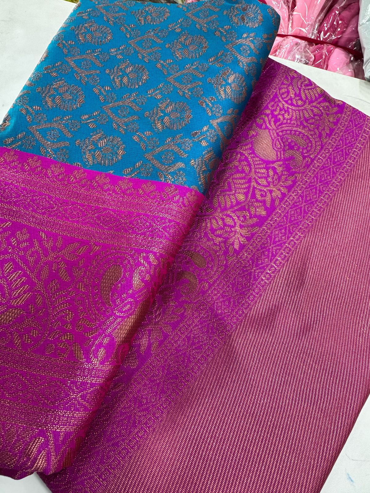 Women Banarasi Kanjivaram Art Silk Saree Blouse Material |saree for Women | Saree | New Sari | Latest Saree