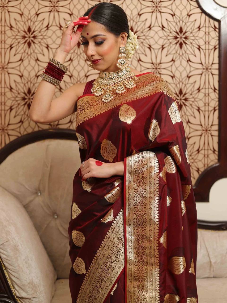 SOFT LICHI SILK SAREE