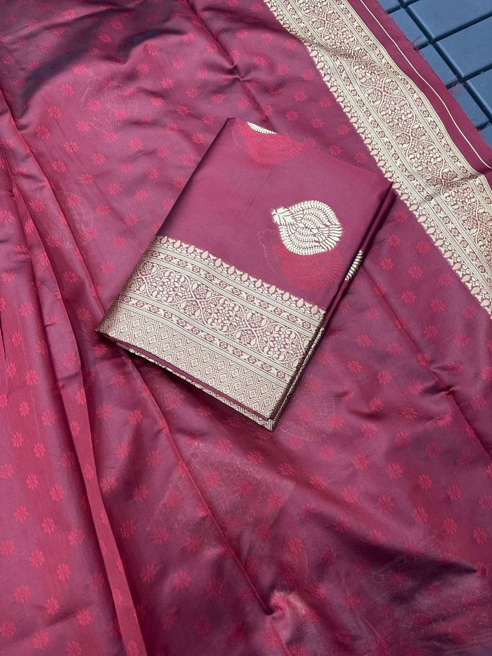 SOFT LICHI SILK SAREE