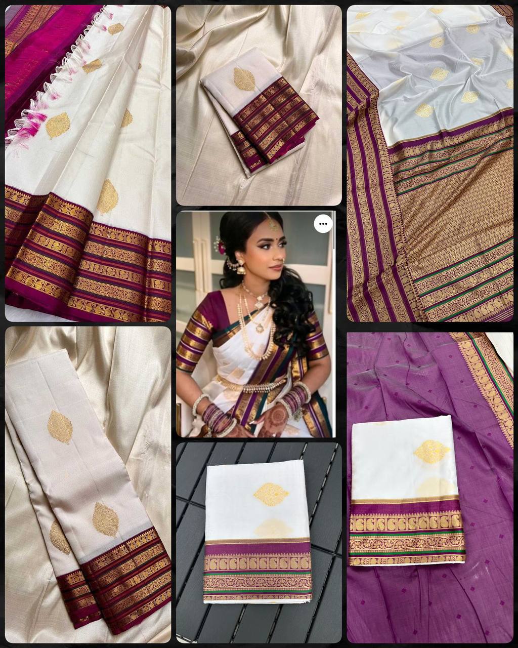 Pure Kanjivaram Silk Saree With Blouse Piece